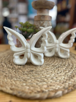 Ceramic Butterfly Figurine