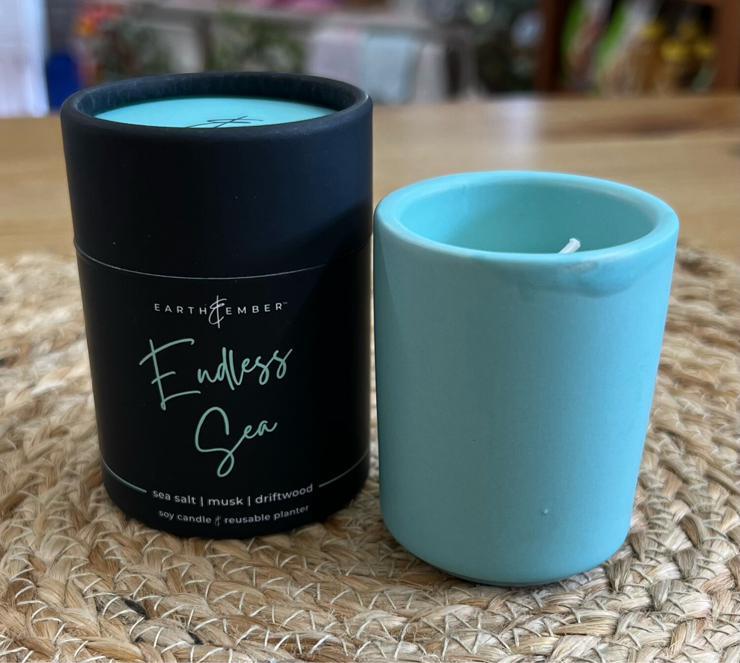 Earth &amp; Ember 2oz Endless Sea Candle