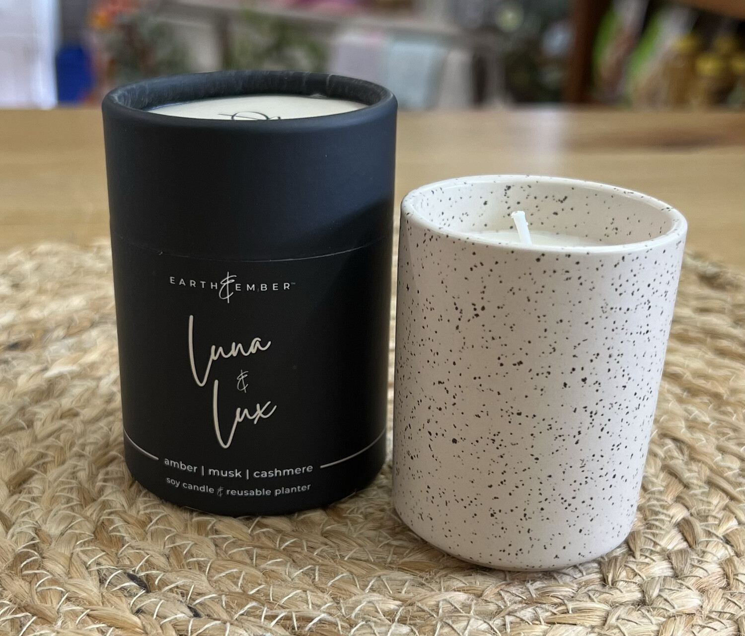 Earth &amp; Ember 2oz Luna &amp; Lux Candle
