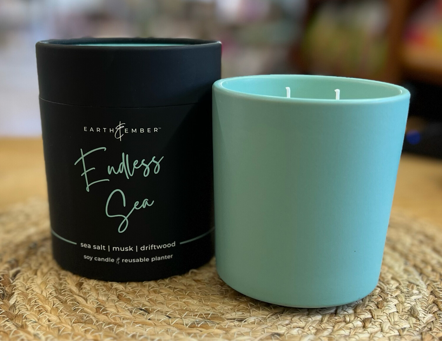 Earth &amp; Ember 13oz Endless Sea Candle