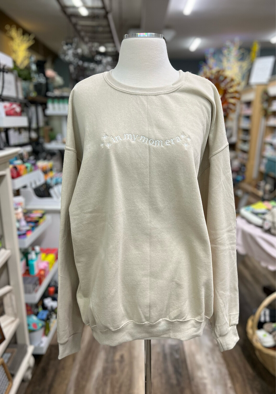 Tan Mom Era Sweatshirt