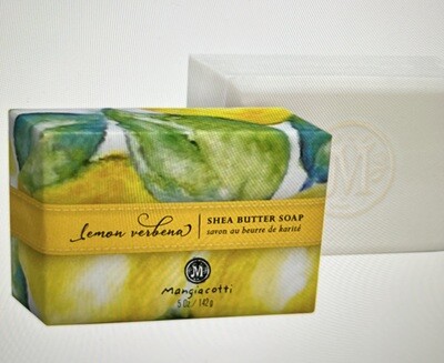 Mangiacotti Lemon Verbena Shea Butter Bar Soap