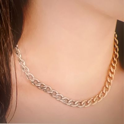 Metal Medley Chain Necklace