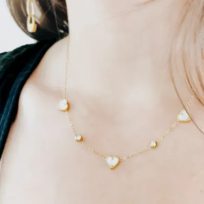 Hearts Desire Diamond Necklace