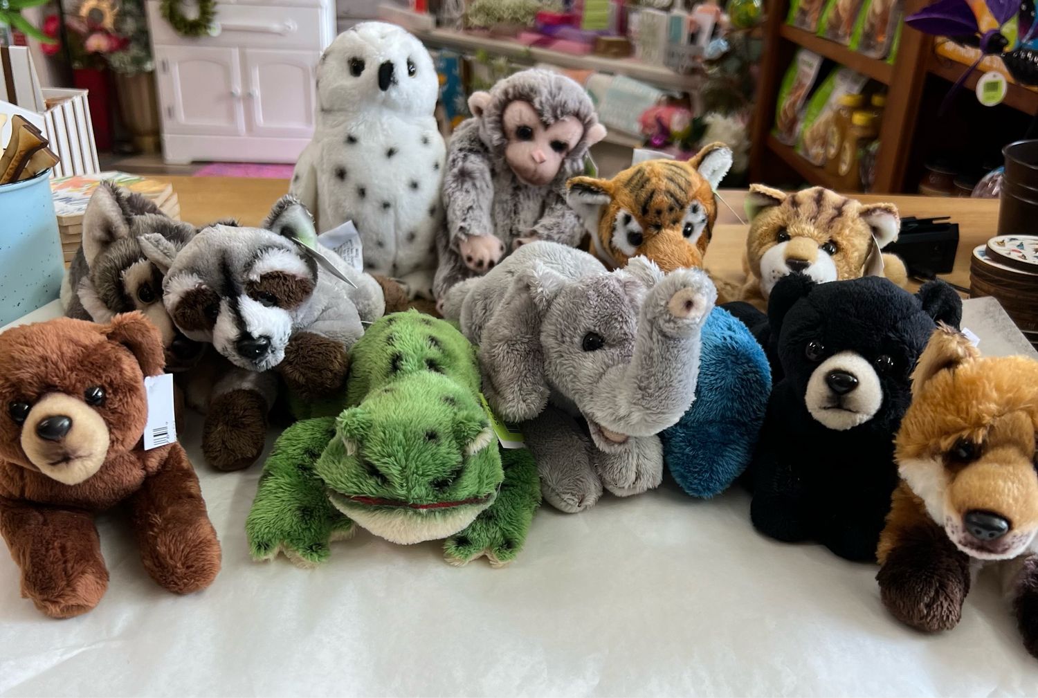 8&quot; Wild Animal Bean Bags