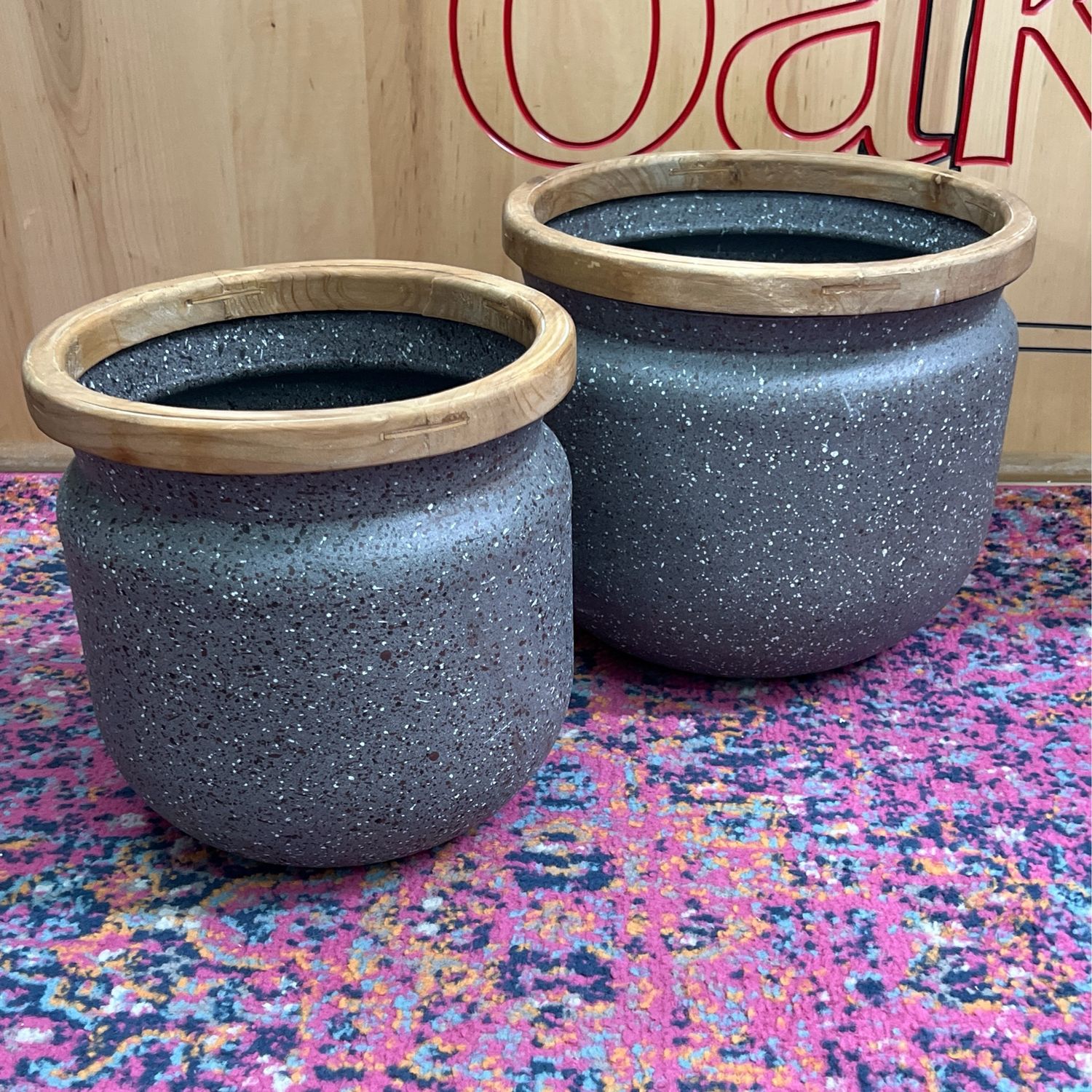Greystone Planters