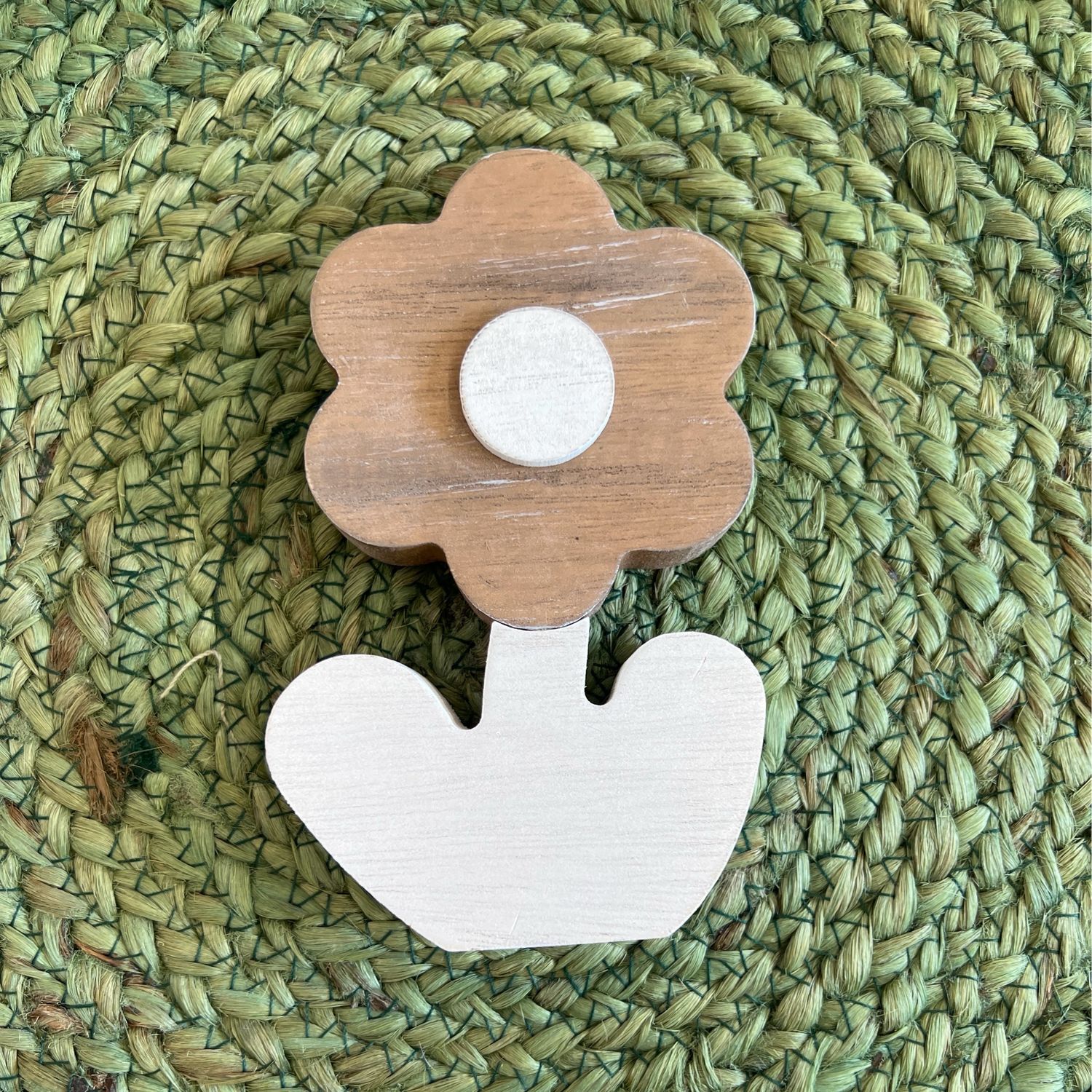 Small Wood &amp; White Poppy