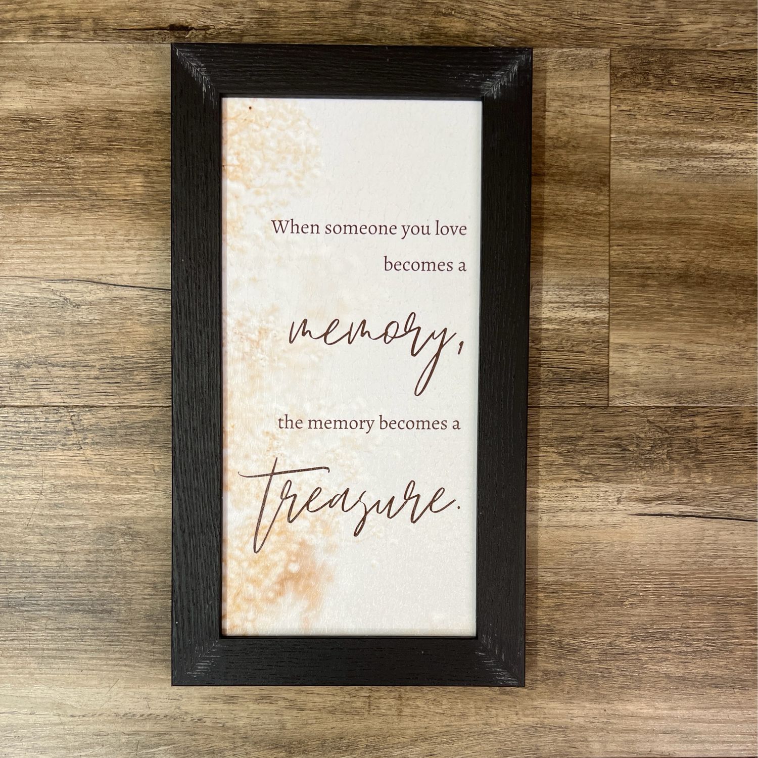 Becomes A Memory Framed Print