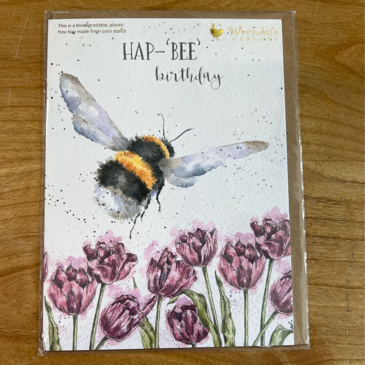 Hap-Bee Birthday Card