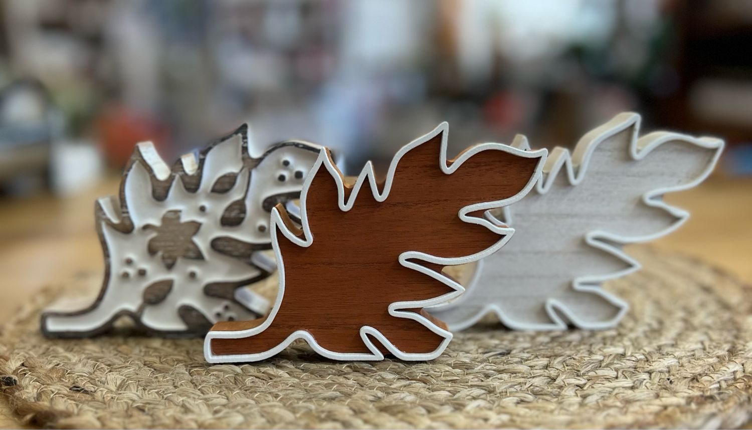 Laser Cut Leaves
