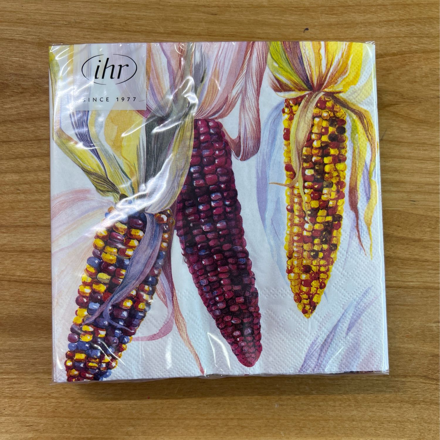 Colorful Corn Luncheon Napkins