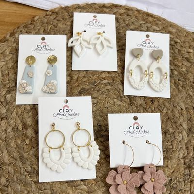 Custom Clay Earrings Custom Clay Earrings