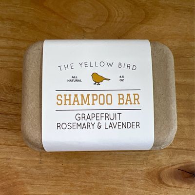Yellow Bird Grapefruit Rosemary Lavender Shampoo Bar