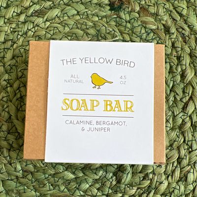 Yellow Bird Calamine Bergamot Juniper Soap