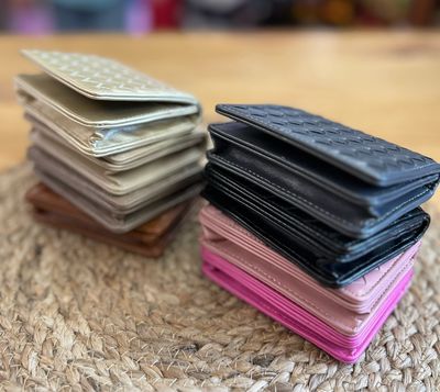 Vegan Bifold Woven Wallet