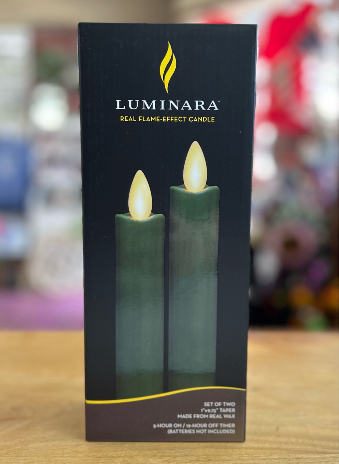Luminara Hunter Taper Candles