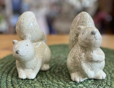 5" Terra Cotta Squirrels