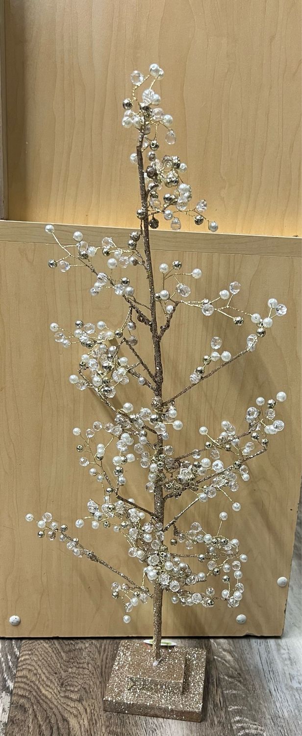 23&quot; Crystal Champagne Tree