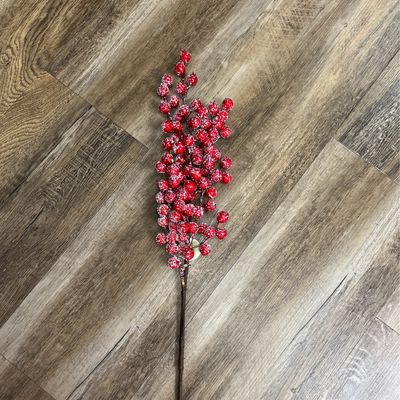 27&quot; Red Berry Spray