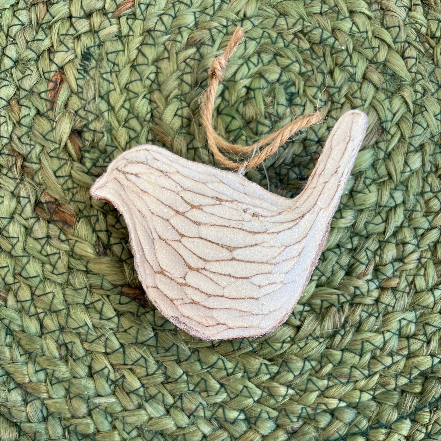 Glittered 4&quot; Bird