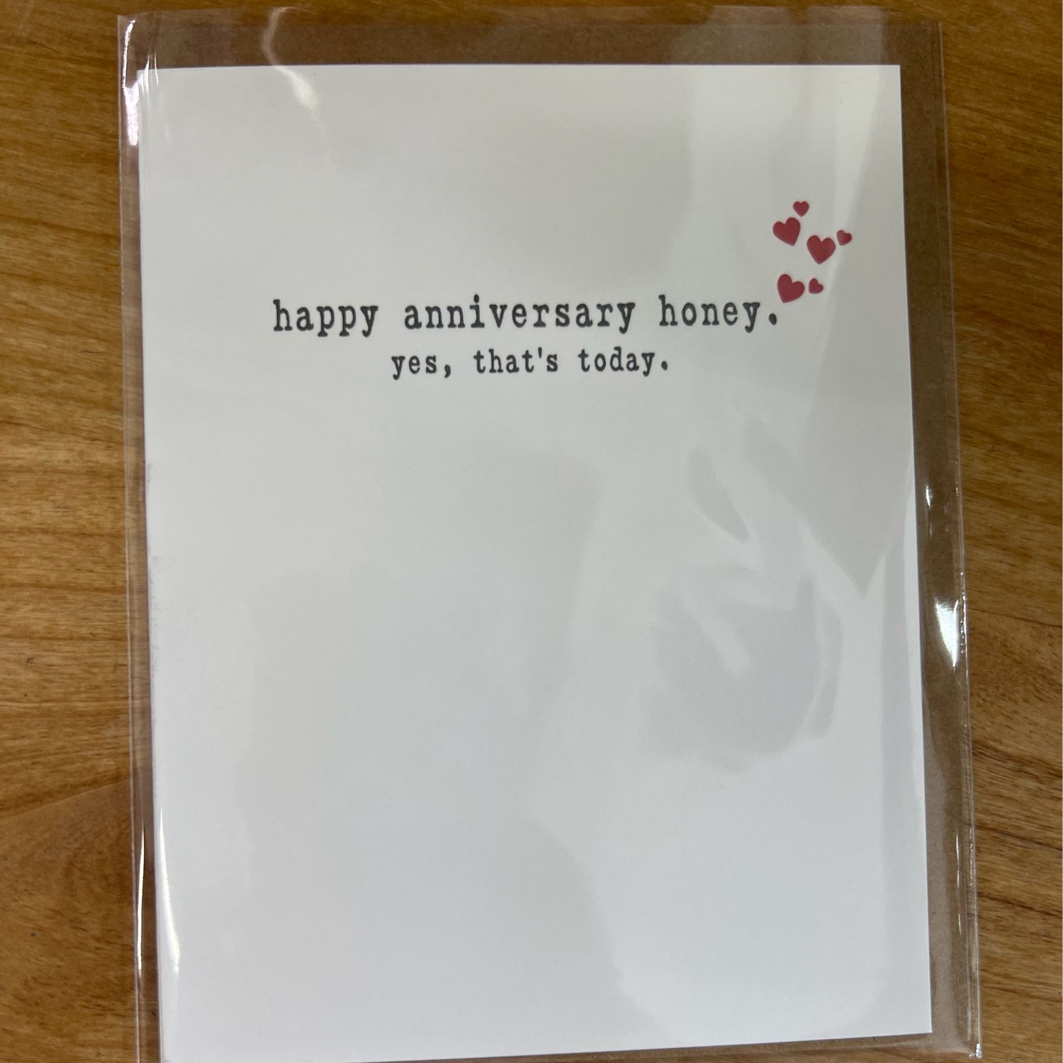 That&#39;s Today Anniversary Card