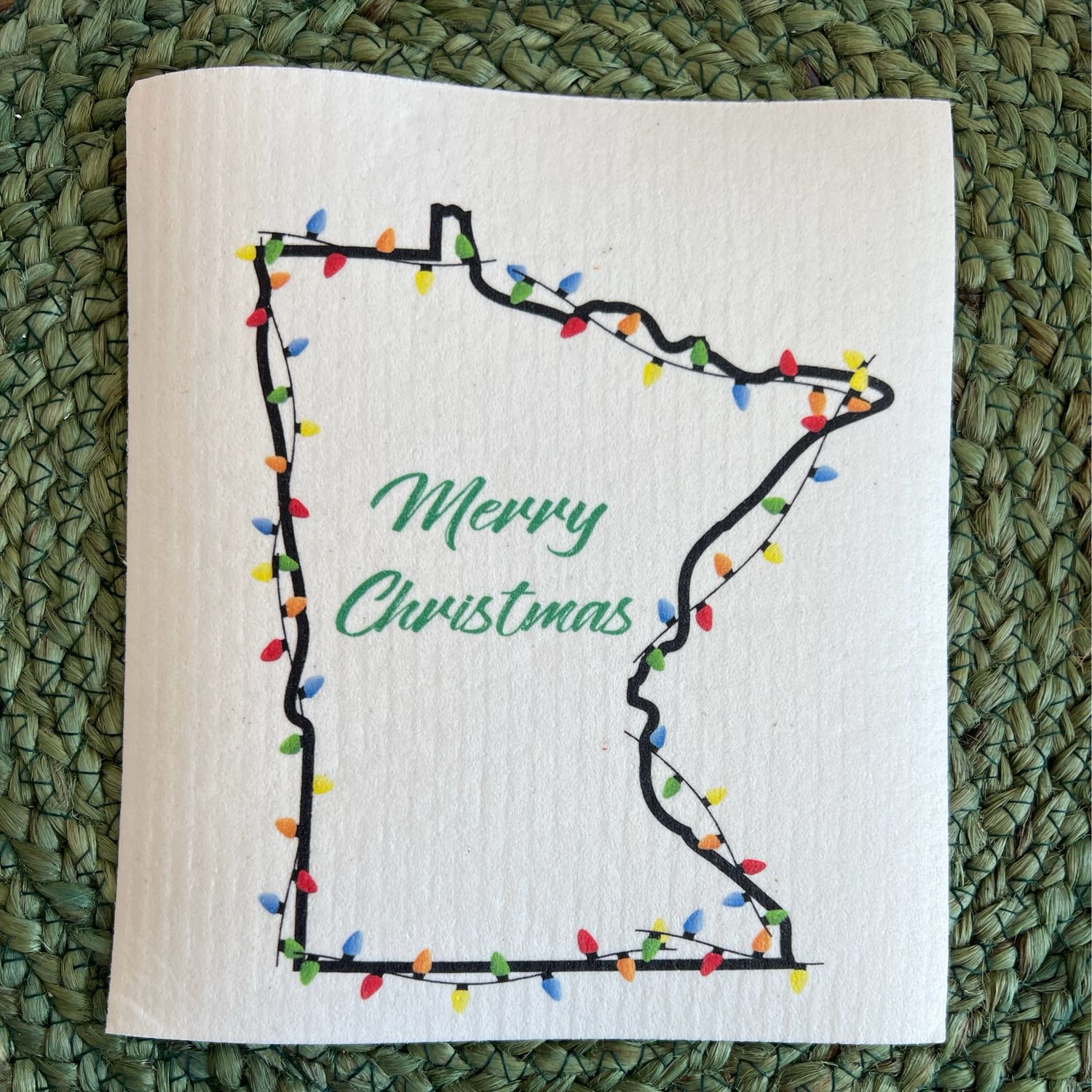 Minnesota Lights Absorbent Sponge Cloth