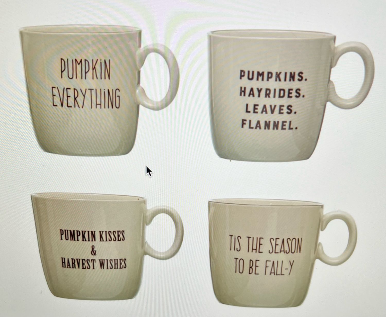 16oz Fall Coffee Mugs