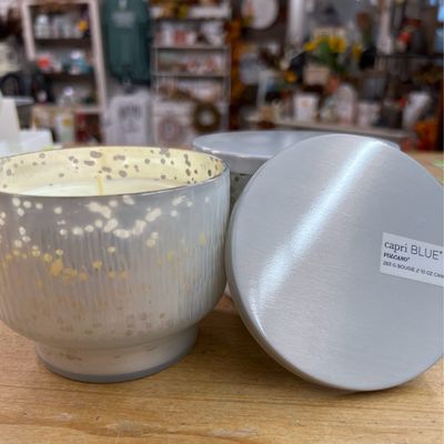 Volcano 10oz Etched Mercury Candle