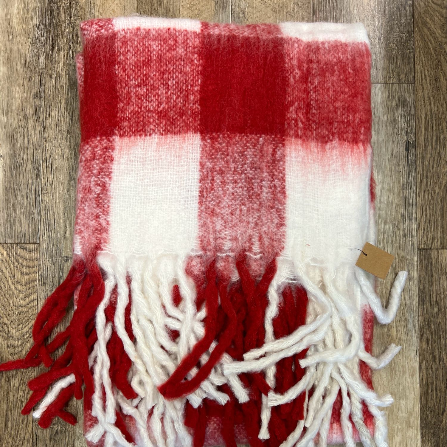 60" x 50" Woven Acrylic Throw R/W 60" x 50" Woven Acrylic Throw R/W