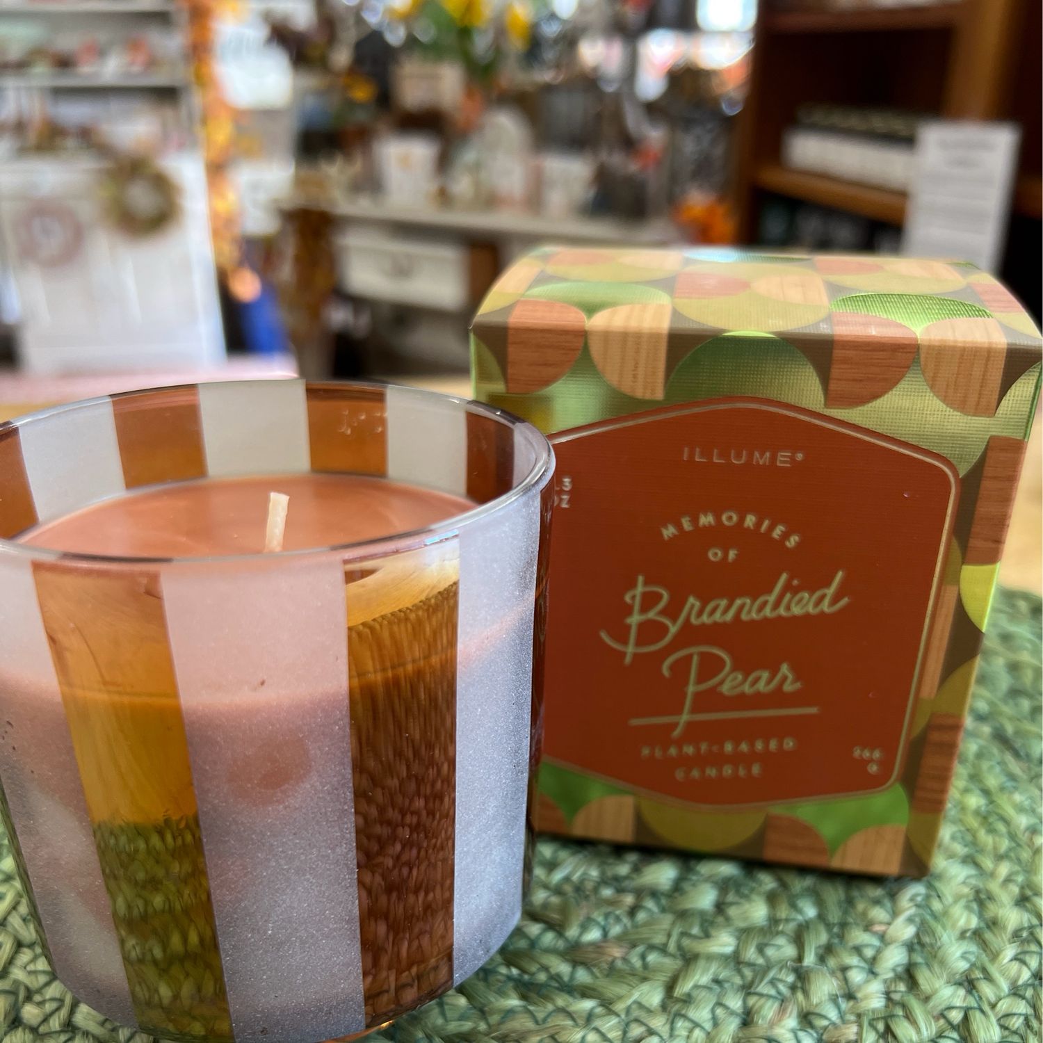 Illume Brandied Pear Boxed Glass Candle