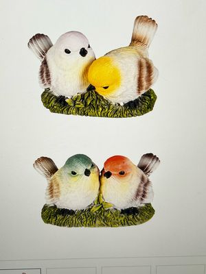 Pair of Birds in Nest