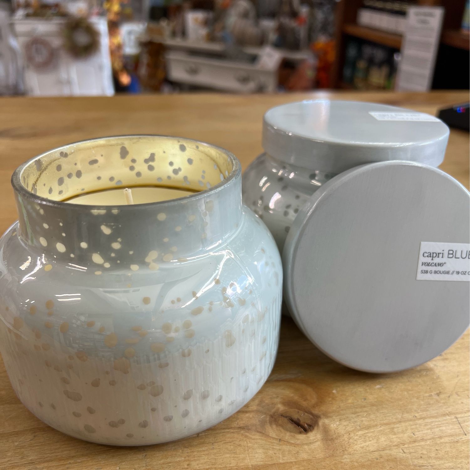 Volcano 19oz Mercury Glass Candle