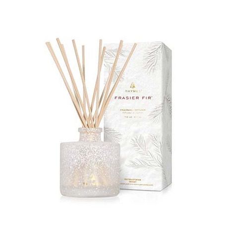 Thymes Frasier Fir Flocked Petite Diffuser