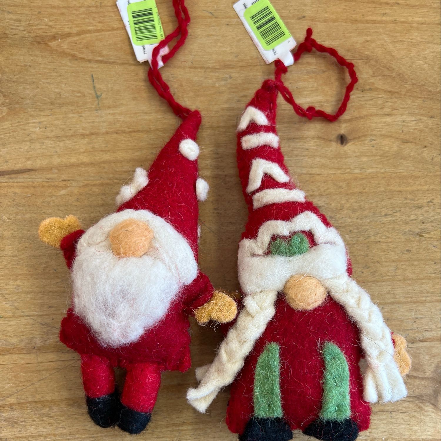 7&quot; Felt Snow Ornament