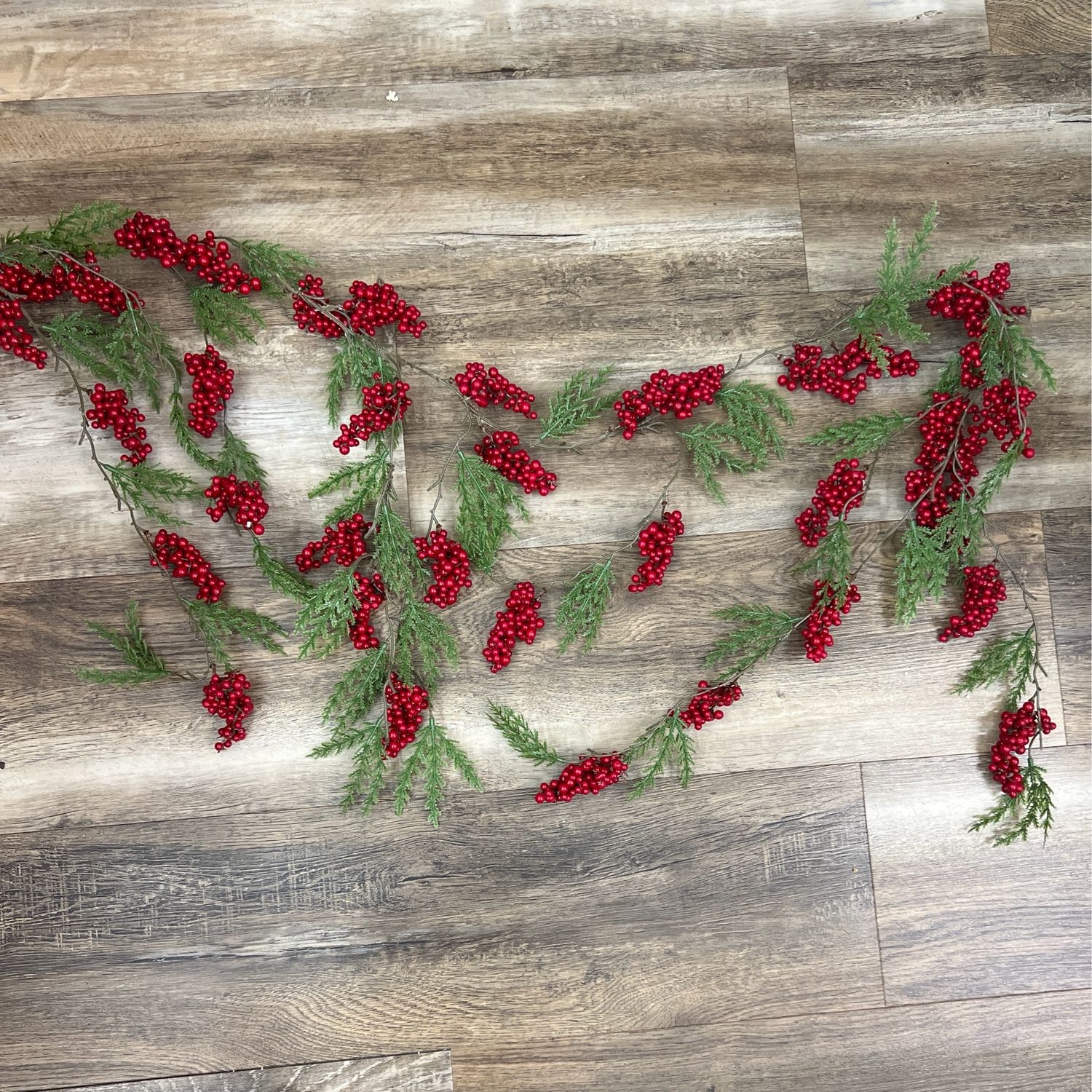 72&quot; Red Berry Garland