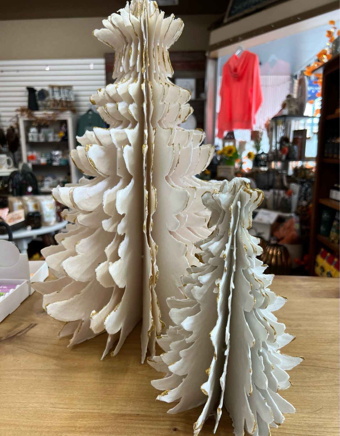 Shimmer Paper Tree Decor