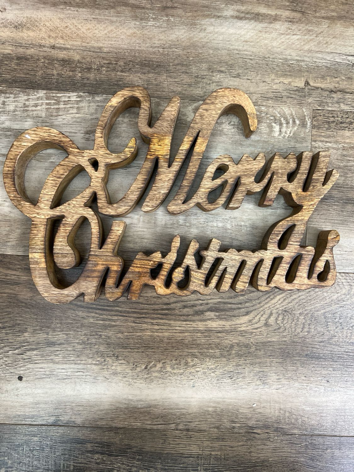 17&quot; Merry Christmas Cutout