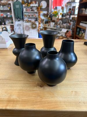 Matte Black Bud Vase Matte Black Bud Vase