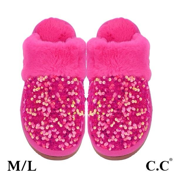CC Sequin Slippers CC Sequin Slippers