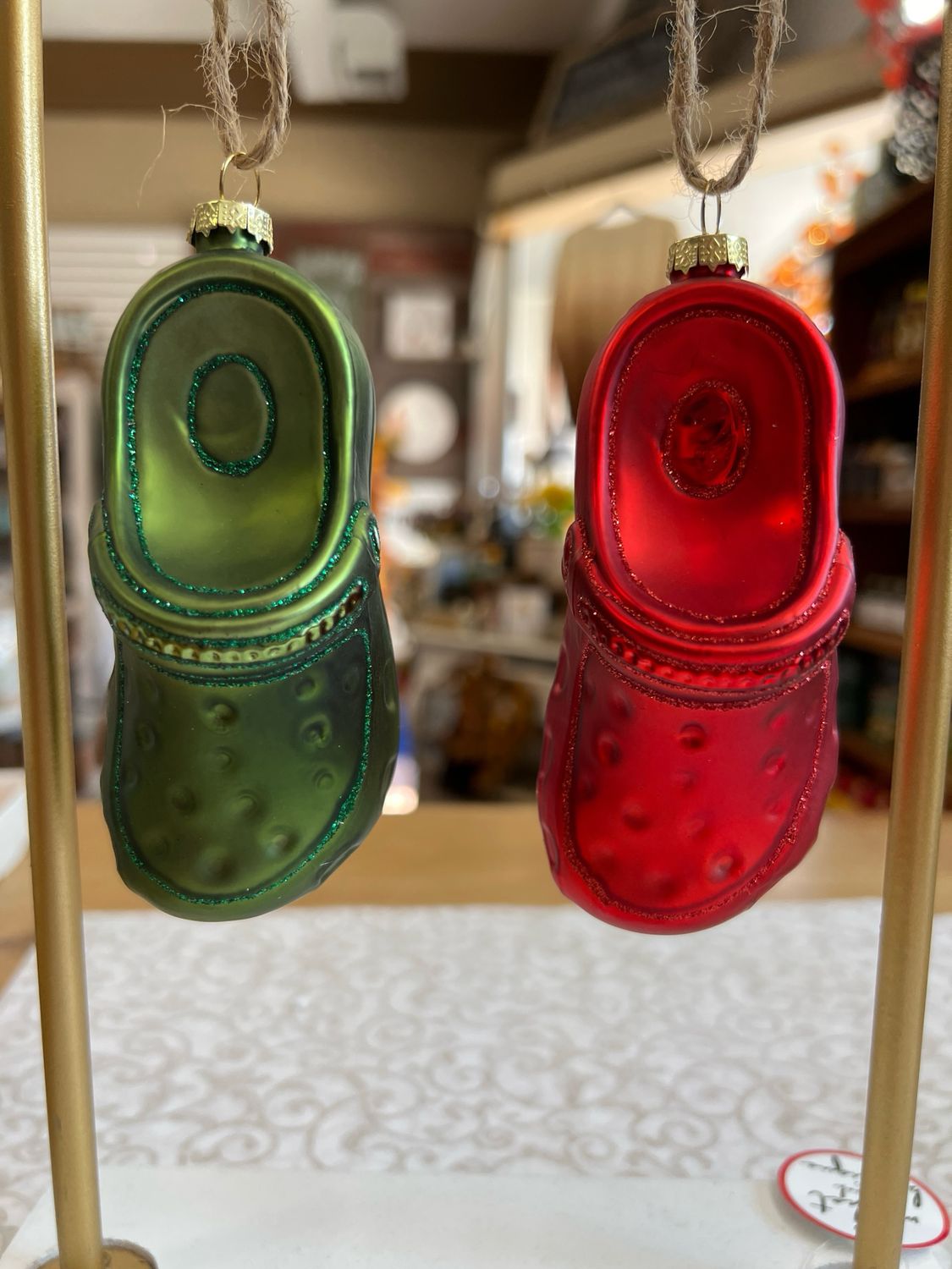 Garden Clog Ornaments
