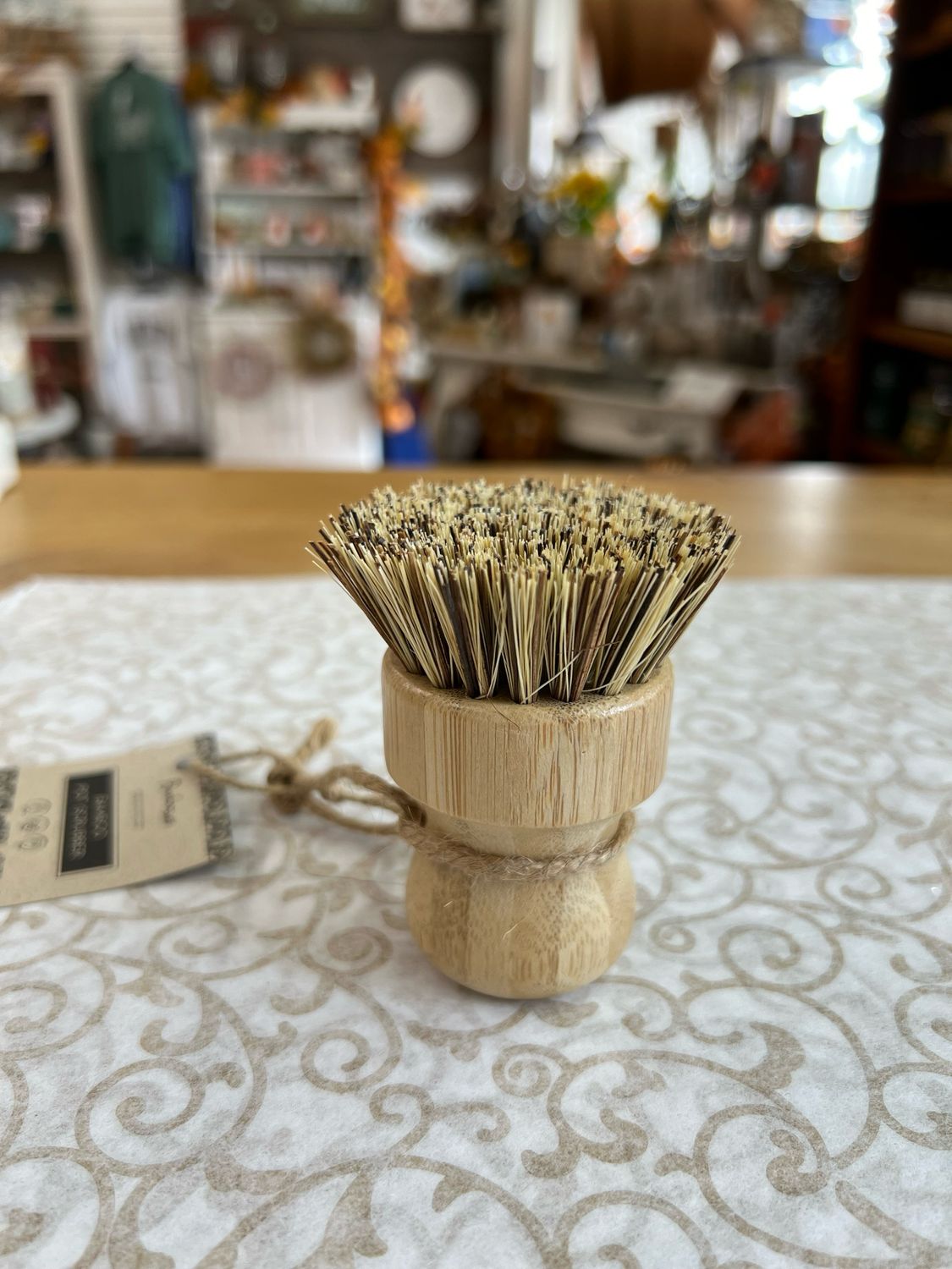 Bamboo Pot Scrubber 