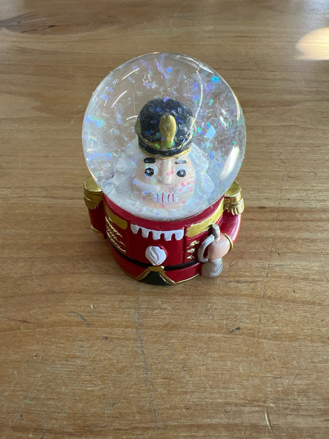 2.5" Nutcracker Water Globe 2.5" Nutcracker Water Globe