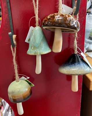 Mushroom Garden Bell