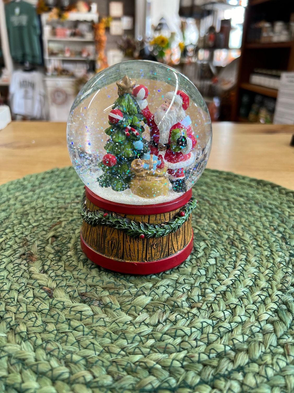 Santa Musical Water Globe