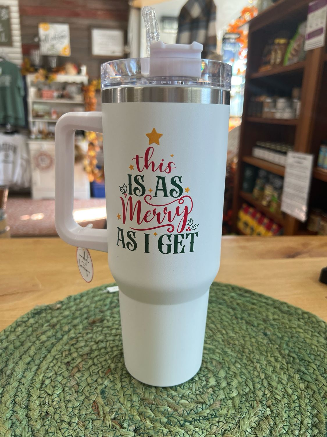 40oz As Merry As I Get Tumbler