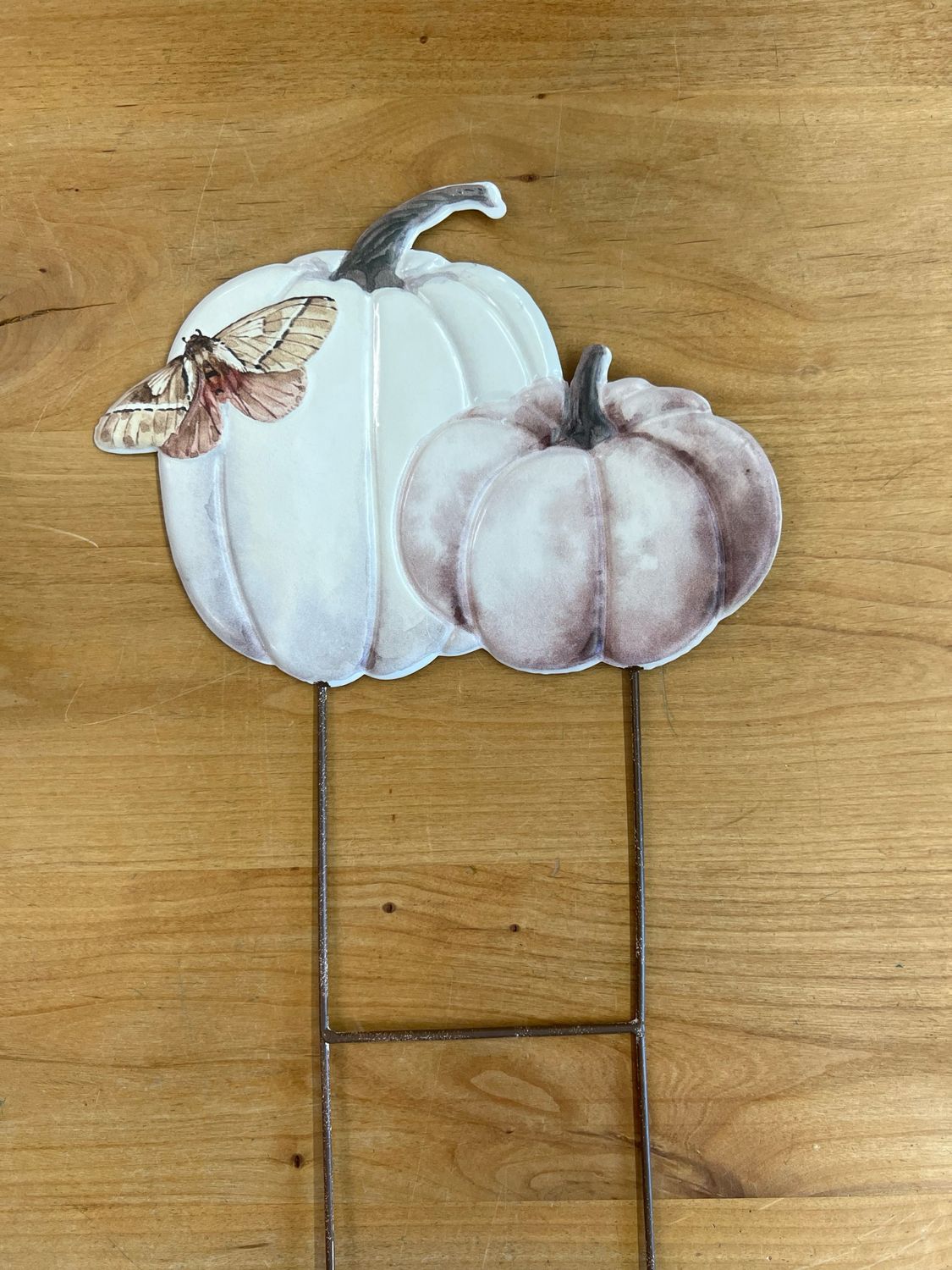 Blush Pumpkins Stake
