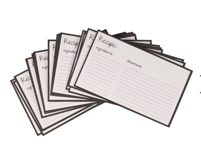 Recipe Cards