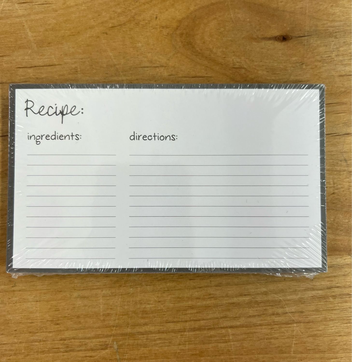 Recipe Cards