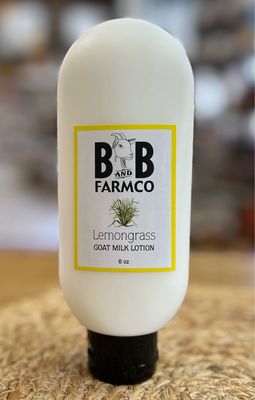 B&amp;B Farm Co Lemongrass Goat Milk Lotion