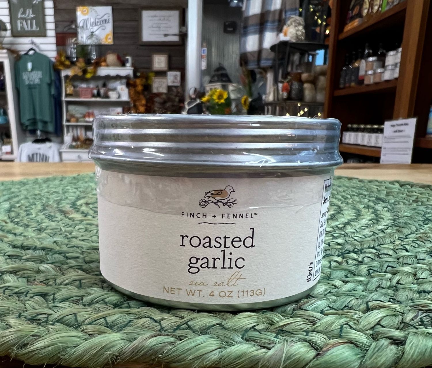 Finch &amp; Fennel Roasted Garlic Sea Salt